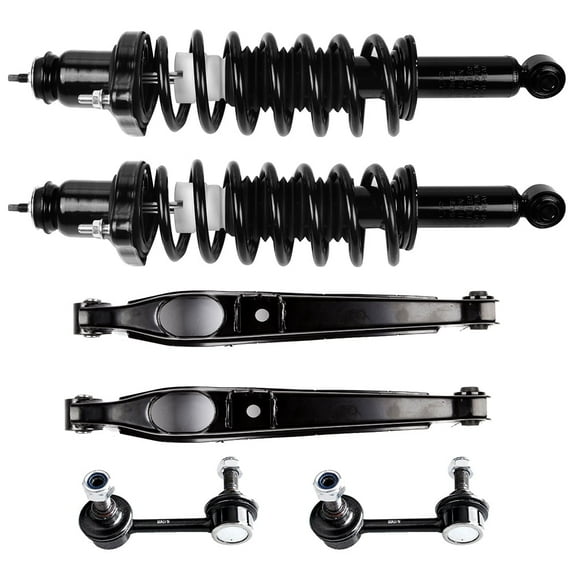 SCITOO Rear Strut Spring Assembly, Stabilizer Bar Link, Control Arm Fit for 2007 2008 2009 2010 2011 2012 for Dodge Caliber, 2007 2008 2009 2010 2011 2012 2013 2014 2015 2016 for Jeep Compass
