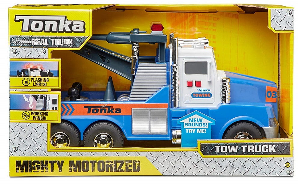 funrise toys tonka mighty motorized tow truck