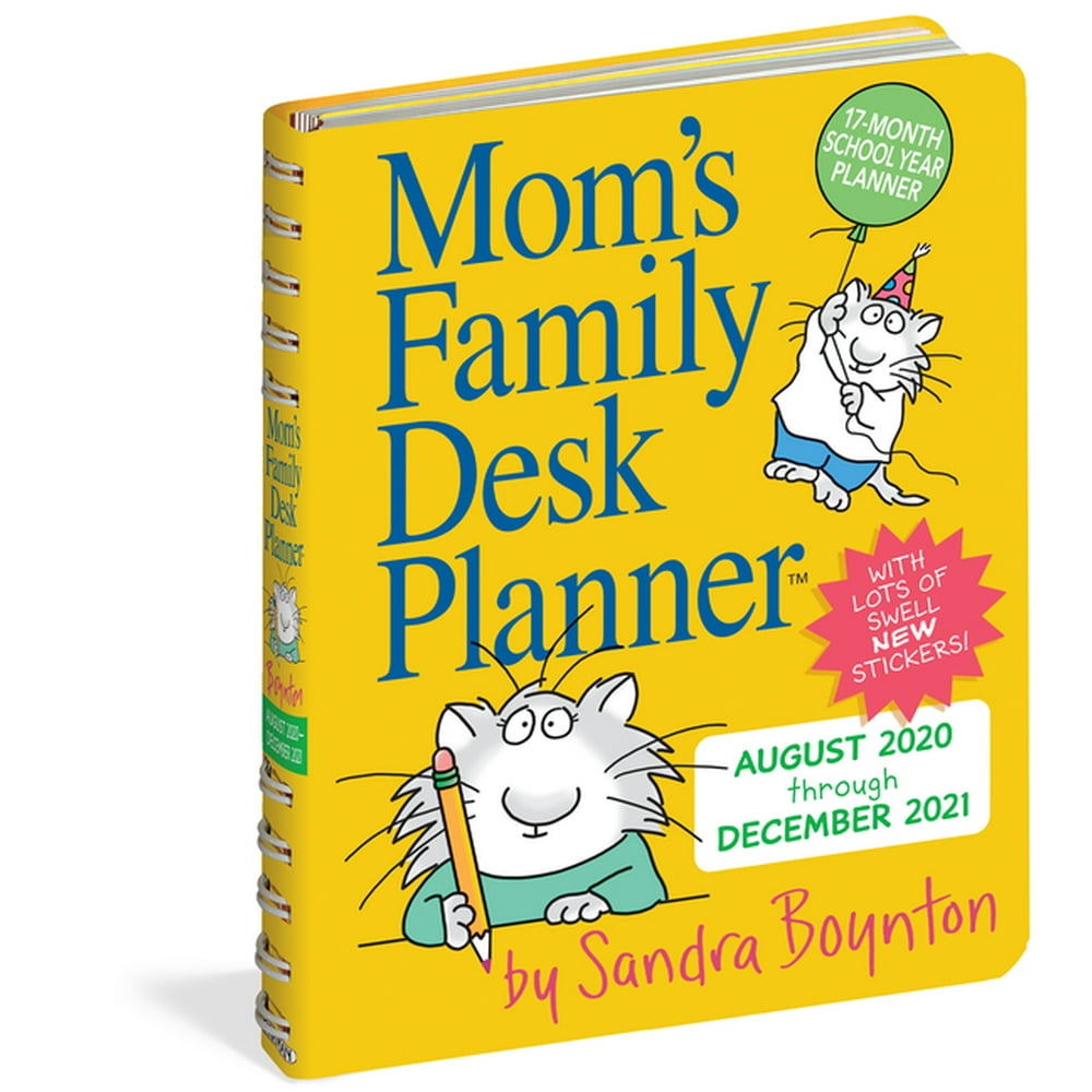 Mom's Family Desk Planner 2021
