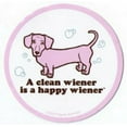 thumbnail image 3 of Chiens une Saucisse Propre Est Heureux Autocollant, 3 of 3