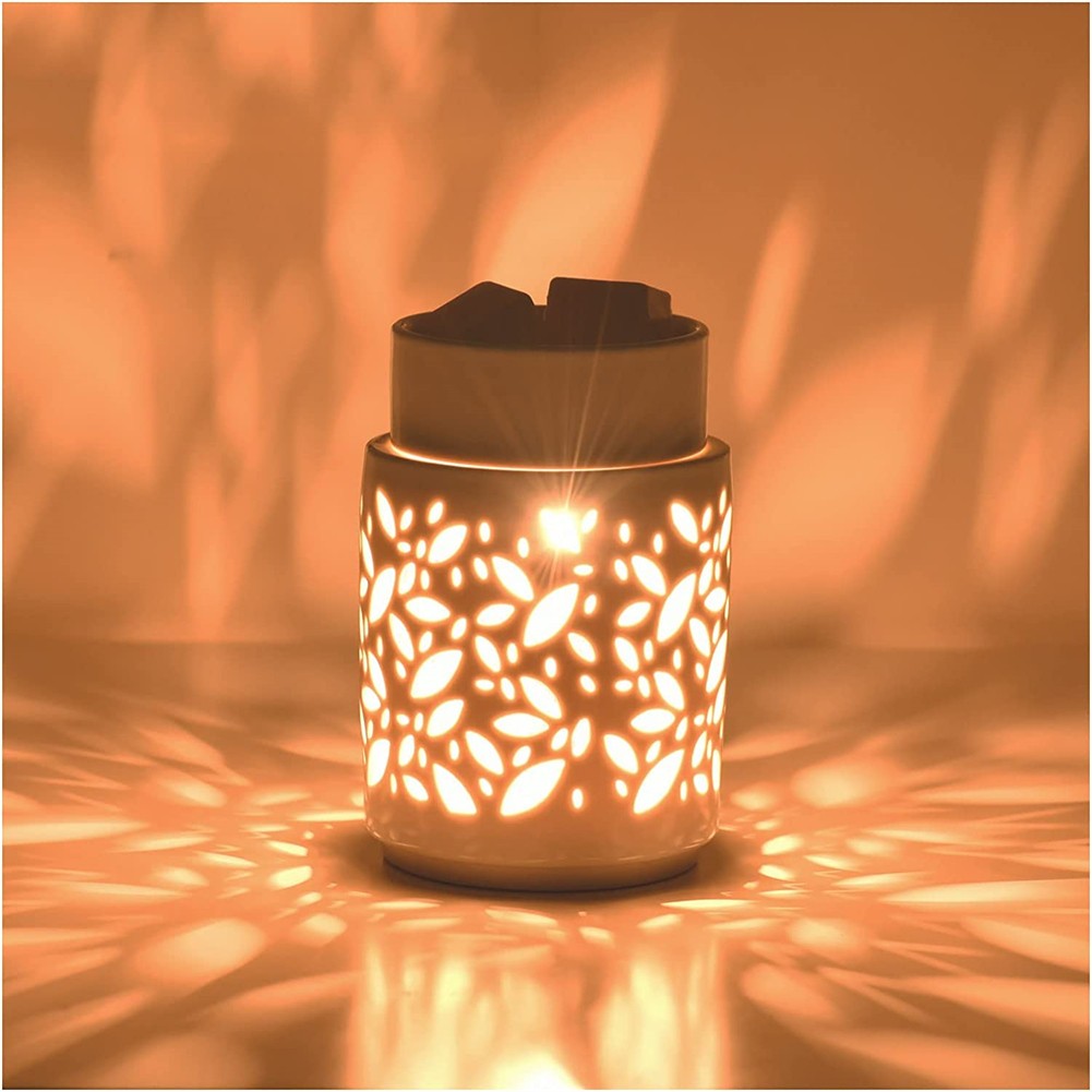 Ruibeauty Ceramic Electric Wax Melt Warmer Candle Waxing Warmer Burner