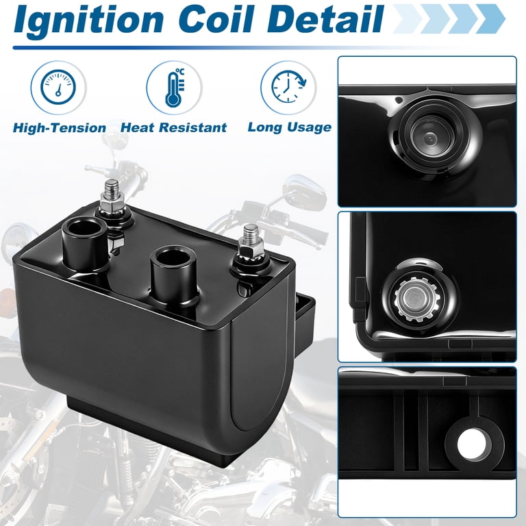 Motorcycle Ignition Coil for Harley Davidson FLHT FLT FLTR FXST