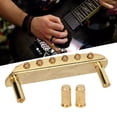 thumbnail image 4 of Guitar Bridge, Easy Tuning 6 String Guitars Bridges Tailpiece Pretty Design Metal  For Jazzmaster, 4 of 7