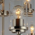 thumbnail image 3 of 10206CLSN Maxim Lighting Corona - 9 Light 2-Tier Chandelier-Satin Nickel Finish    -Traditional Installation, 3 of 5