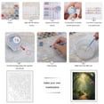 thumbnail image 3 of Paint by Numbers Kit for Adults, Forest Path Sunlight Roses Paint by Numbers, Easy Paint by Numbers Kit for Adults Beginner, DIY Adult Paint by Number Kits on Canvas, Home Decor, 3 of 7