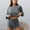 Gray, variant on TrendVibe365 Summer Outfits for Women 2024 Trendy Solid Color Ribbed Knit Crewneck Long Sleeve Shirts and Shorts Comfy Trendy Pajamas Lounge Set Loungewear Summer Outfits