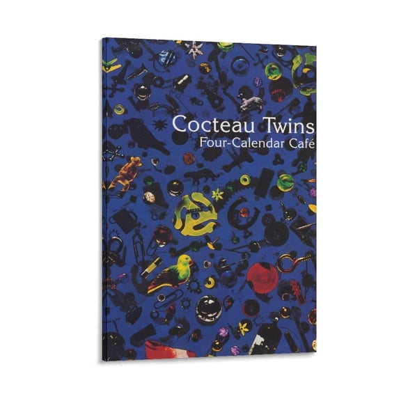 Cocteau Twins - Four-Calendar Café (Remastered 2024) Music Cover Posters Canvas Poster Bedroom Decoration Landscape Office Valentine's Birthday Gift