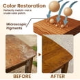 thumbnail image 2 of Professional Wood Floor Scratch Repair,Wood Repair Kit,Wood Furniture Repair,Restores Wood Scratch,Covers Nicks,Hides Minor Defects,Restore a Finish for Wood, 2 of 7