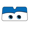 thumbnail image 1 of Cartoon Eyes Front Auto Vehicle Accordion Sunshade, Car Windshield Sun Visor, 1 of 8