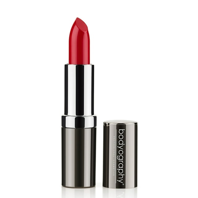 Bodyography Labial, Labial Rojo, Labial Matte, Red China, 3.7 g