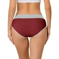thumbnail image 3 of Juniors Underpants Stretch Briefs Breathable Panties 5 Packs, 3 of 6