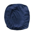 thumbnail image 2 of Funda para silla de comedor, protector de asiento de silla, protector de muebles, a prueba de polvo Azul marino, 2 of 9