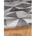thumbnail image 2 of Linon Laredo Trenton Woven Polyester 6'7"x9'7" Rug in Gray, 2 of 3