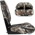 thumbnail image 3 of NORTHCAPTAIN Deluxe Camo High Back Folding Fishing Boat Seat,Stainless Steel Screws Included,Camo/Black,2 Seats, 3 of 5
