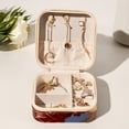 thumbnail image 6 of Cupid Travel-Portable Square Jewelry Organizer Storage Box - Rings, Earrings, Necklaces, and Bracelets Holder for Girls and Women, 6 of 6