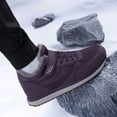 thumbnail image 5 of Men Fur Lined Outdoor Waterproof Work Shoes Hiking Winter Snow Boots Walking US, 5 of 6