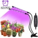 thumbnail image 2 of Luces para plantas y jardines, luces LED de cultivo, luz de espectro completo, cultivo de vegetales, plantas y flores (tubo doble), 2 of 5