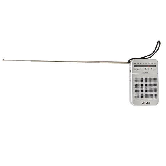AM FM Radio, Double Waveband Portable Radio High Sensitivity with Headphone Jack for Travel