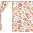 thumbnail image 3 of Coolnut 2PCS Sheer Curtains, 78"x55" Leaves and Berries On White Gauze Door and Window Voile Curtain Panels for Bedroom Living Room, 3 of 4