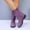 Purple, variant on Women's Snow Boots,Snowy Waterproof Mid Calf Zipper Boots,Winter Warm Back Lace Up Boots For Women