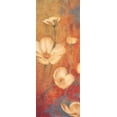 thumbnail image 2 of Michaels, Anne 12x24 Gold Ornate Wood Framed with Double Matting Museum Art Print Titled - Floral Poetry I, 2 of 4