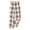 Coffee, variant on LUOGENLI Female Casual Pants Women's Winter Warm Plaid Flannel Pajama Pants Casual Elastic Waist Trousers Women Business Casual Pants 44X32 Cotton Casual Pants Women Tall Girl Friendly XXXL