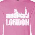 thumbnail image 4 of Inktastic London England City Skyline with Grunge Long Sleeve T-Shirt, 4 of 5