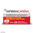 thumbnail image 3 of Aspirina Cafeína, Aspirin Plus Caffeine Pain Medicine, 24 Count, 3 of 9