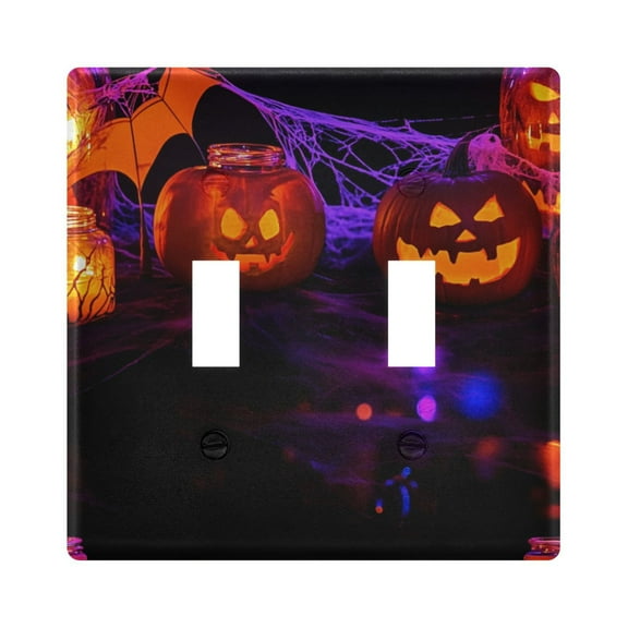Night Light Effects Decorative Light Switch Plates Switch Cover Decorative Wall Plates Ideal for Living Room Kitchen Bedroom and Study