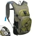 thumbnail image 6 of EVERFUN Hydration Backpack, 18L Hiking Water Pack with Water Bladder 2L/67oz Hydropack Biking, Green, 6 of 10