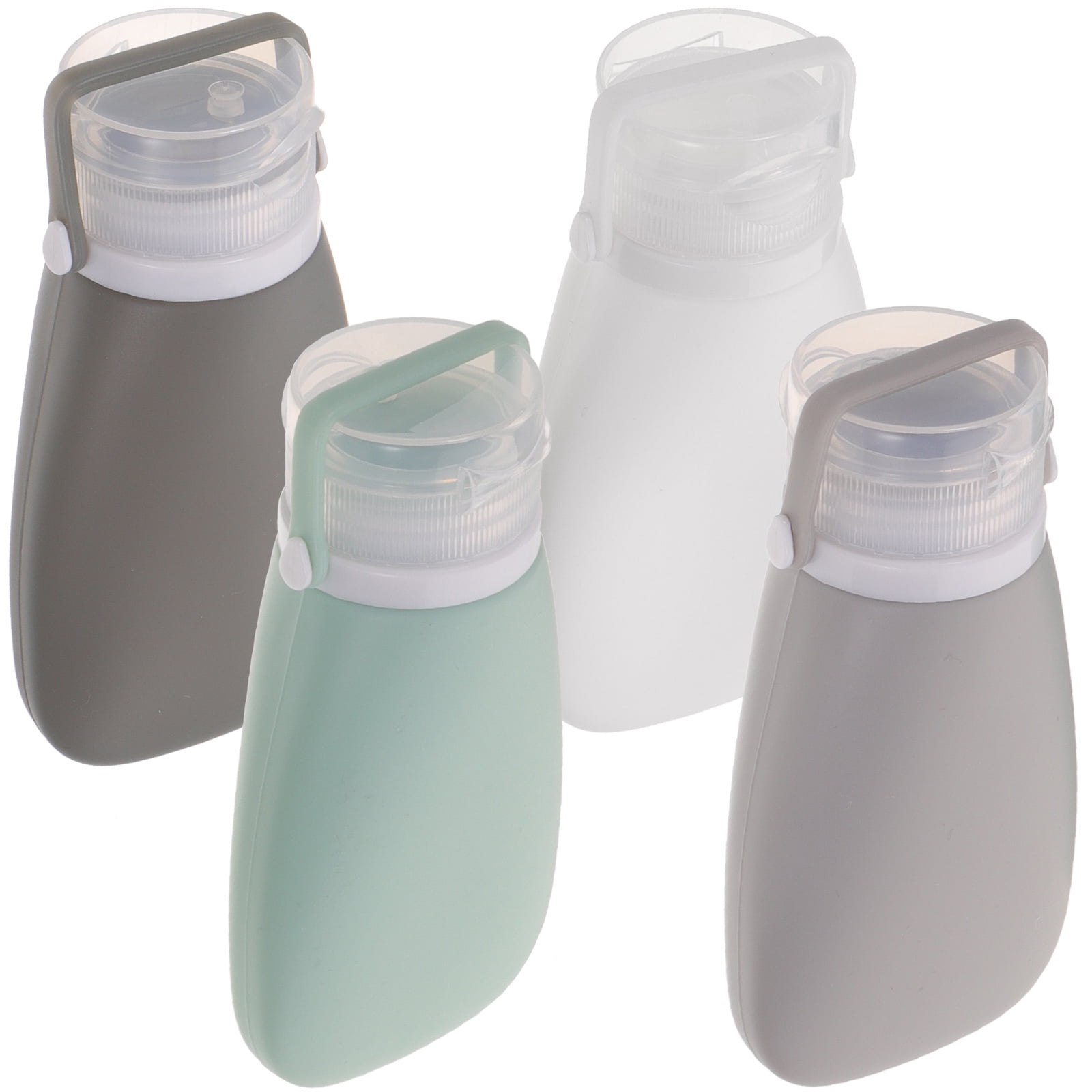 Masteelf 12 pcs Empty Travel Bottles Portable Toiletry Container Lotion Refillable Bottles