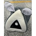 thumbnail image 7 of OAVQHLG3B Cute Cat Beds for Indoor Cats, 2 in 1 Large Cat Cave Bed for Puppy and Small Dog, Cozy Kitten Tent with Non-Slip Bottom, Blue, 11X11X11 inches, 7 of 7