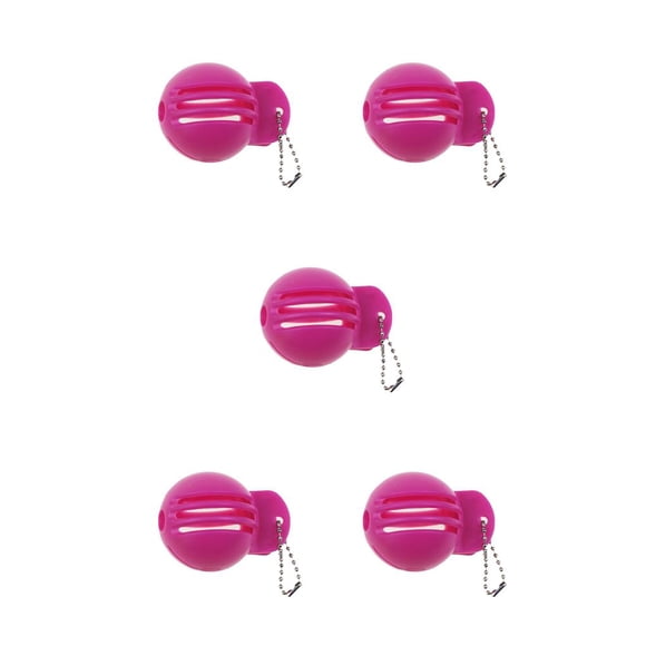 Yuarrent Plantilla de marcador de golf, herramienta de alineación de moda portátil, línea de trazos de golf para dibujo, de cuentas/fucsia Cuentas/Fucsia 5piezas Yuarrent CBP220239