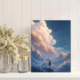 thumbnail image 2 of Qisvanset Dreamy Sky Inspirational Canvas Wall Art 15.75x11.81 Inches, 2 of 8