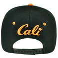thumbnail image 2 of California Republic Cali Orange Bear Logo Solid Black Snapback Flat Bill Hat Cap, 2 of 3