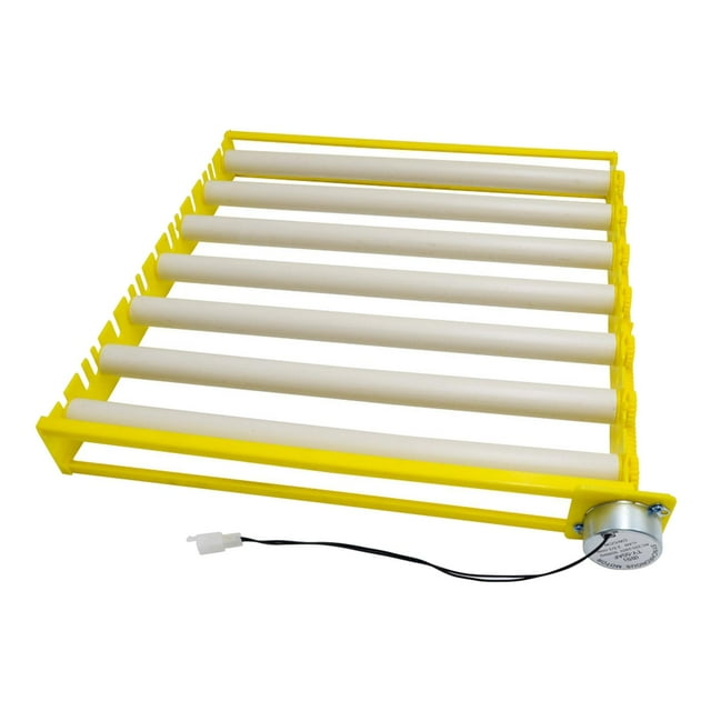 Bandeja giratoria automática de 360 grados Zulema para huevos de codorniz 42 Huevos 7 Varillas Bandeja de eclosión automática