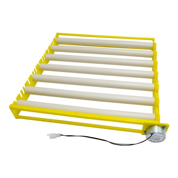 Bandeja giratoria automática de 360 grados Zulema para huevos de codorniz 42 Huevos 7 Varillas Bandeja de eclosión automática
