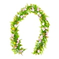 thumbnail image 3 of 6.23 pies Garland Garland Hanging Ornament Props Props Decoración del hogar Garland de primavera artificial para la casa de jardín de inauguración del Estilo B, 3 of 8