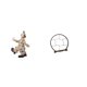 thumbnail image 1 of Figuras de , estatua de resina, escultura, adorno de mesa, soporte de madera, artesanía, coleccionables artísticos, decoración antigua, ideal pa, 1 of 8