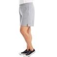 thumbnail image 2 of JMS by Hanes Women's Plus Size Athleisure Jersey Pocket Short, 2 of 5
