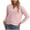 Pink [New Arrivals: Mix, Match & Save], variant on Women's Summer V Neck Long Sleeve Comfy Solid Color Tank Top Camisole Shirt Lightweight Breathable Casual Beach Vacation | CSEONE,Brown XL