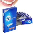 thumbnail image 1 of 14 Pair Tooth Whitening Strip 5D Whitening Paste Portable Beautiful Design Portable Tooth Whitening Strip, 1 of 5