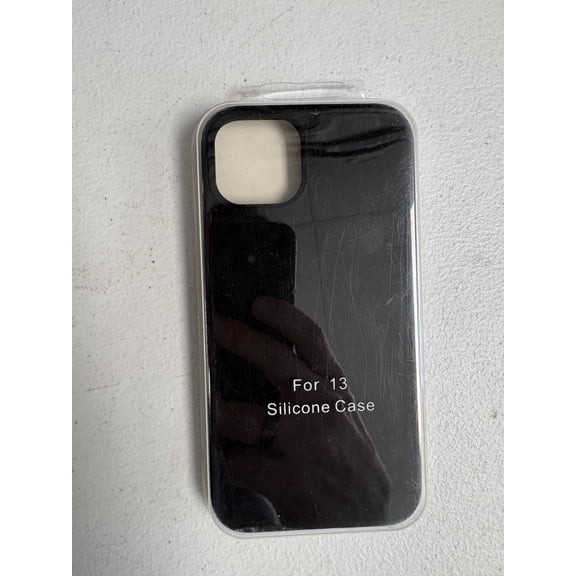 iPhone 13 Black Silicone Case