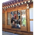 thumbnail image 2 of Cortinas opacas Chris Evans para decoración del hogar, cortinas aislantes para ventanas, cortinas para dormitorios y salas de estar, 2 of 7