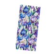 thumbnail image 2 of Película adhesiva para ventana con diseño de flores, para decoración del hogar, revestimiento de ventanas, calcomanía adhesiva estática para vidrio de Azul Púrpura, 2 of 8