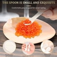 thumbnail image 5 of 2Pcs Caviar Server Set Shell Caviar Dish Set Elegant Caviar Spoons and Plate Beautiful Caviar Serving Dish with Caviar Spoons for Caviar Appetizer Dessert Egg, 5 of 10
