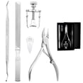 thumbnail image 1 of Manicure Set Professional Portable Nail Clipper Pedicure Kit with Case for Home, 1 of 10