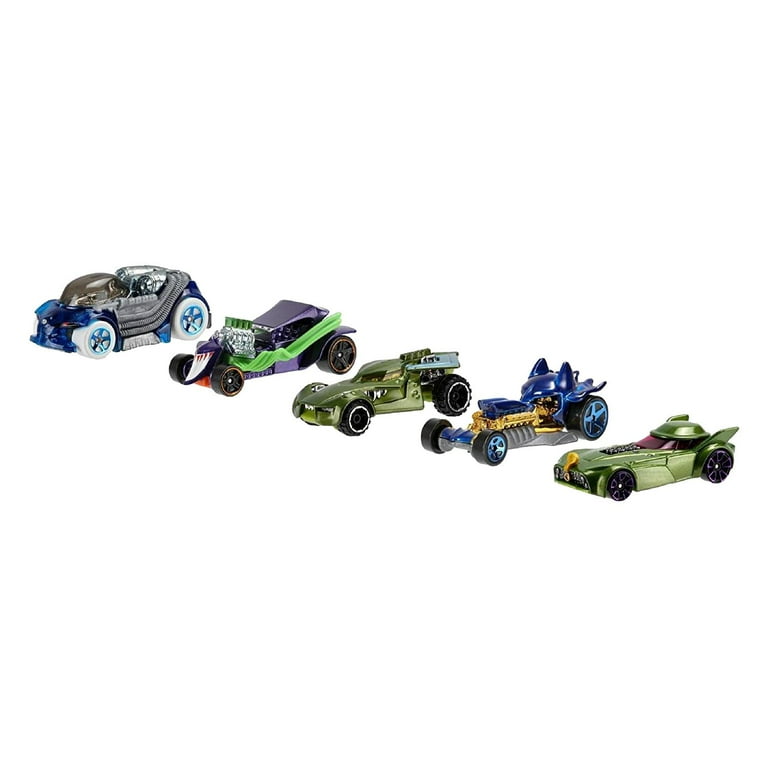 ホットウィール - Hot Wheels BATMAN&amp;ROGUES GALLERY ５PACK Hot Wheels DC Comics Batman and Rogues Gallery Vehicle, 5