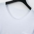 thumbnail image 4 of Chemise d'Exercice Décontractée pour Hommes, Couleur Unie, Manches Longues, Col Rond, Couche de Base, Évacuation de l'Humidité, 4 of 7
