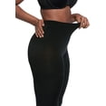 thumbnail image 3 of Women's Berkshire 5046 Easy On Plus Size Thermal Plush Lined Tights (Black 5/6X), 3 of 4
